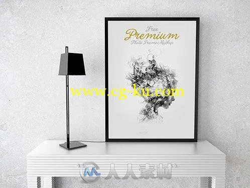 专业图画展示PSD模板PSD Mock-Up - Premium Photo Frame 2016的图片1