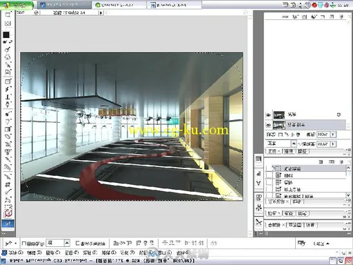 神话系列——中文版3dsMax VRay商业空间效果图表现技法的图片3