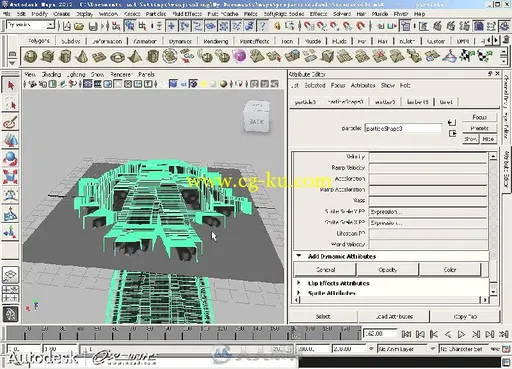 Autodesk Maya 2012标准培训教材III的图片3