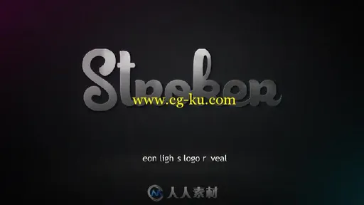 酷炫灯光显示标志LOGO演绎AE模板 Videohive Light Logo Reveal 16858409的图片3