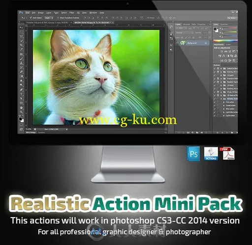 真实照片修饰迷你包PS动作 Realistic Action Mini Pack 10255579的图片2