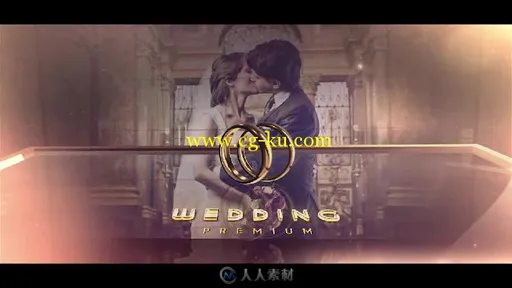 优雅的婚礼前奏婚庆模板AE模板 Videohive Wedding Intro 15628623的图片1