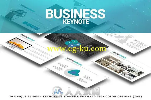 商业报告KEY模板Business Keynote的图片2