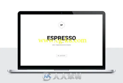 意大利风格简洁KEY模板628489-Espresso-Minimal-KEYNOTE-Template的图片1