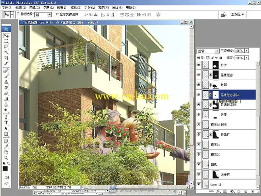 3ds Max VRay印象 超写实建筑表现全模渲染技法的图片3