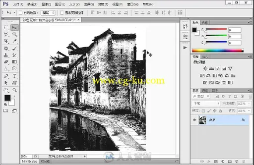 Photoshop CS6一键修图、调色、做特效的图片5