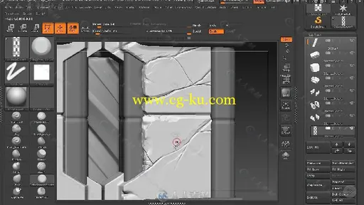 ZBrush模块结构雕刻技巧视频教程 PLURALSIGHT SCULPTING MODULAR STRUCTURES IN ZB...的图片3