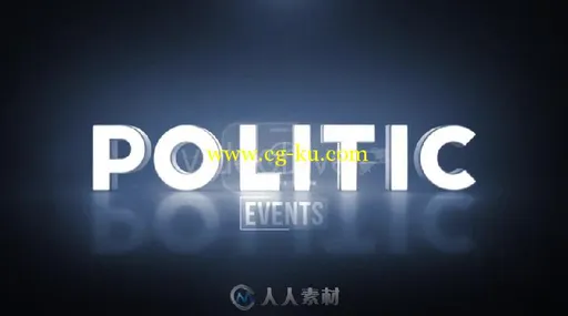 时尚创意节目预告电视栏目AE模板 Videohive Political Events 3 16850924的图片1