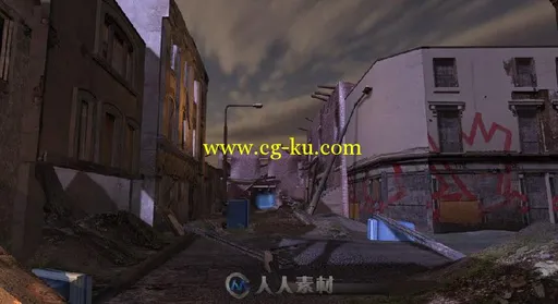 unity3d游戏场景模型Arteria3d Urban Decay City衰落的城市的图片2