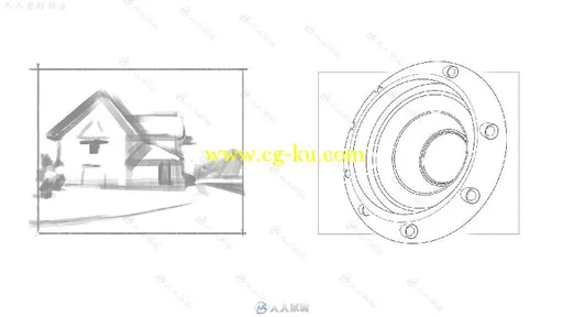 数字绘画素描基础全能大师班训练视频教程 Ctrl+Paint Digital Sketching Starter Kit的图片1