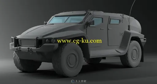 澳大利亚ADF轻型装甲巡逻车3D模型的图片1