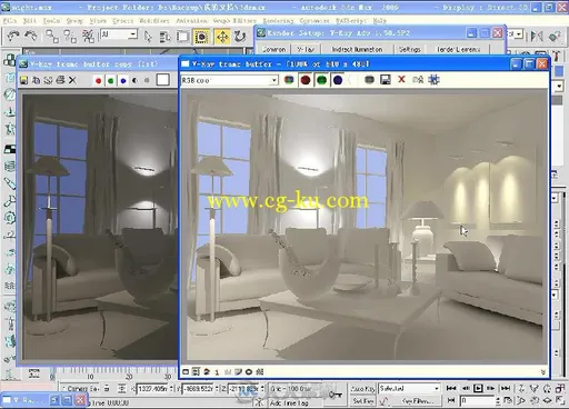 3ds Max ray照片级家装效果图表现技法的图片1