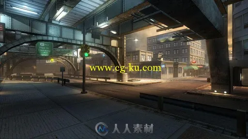 现实城市环境模型Unity3D资源素材的图片1