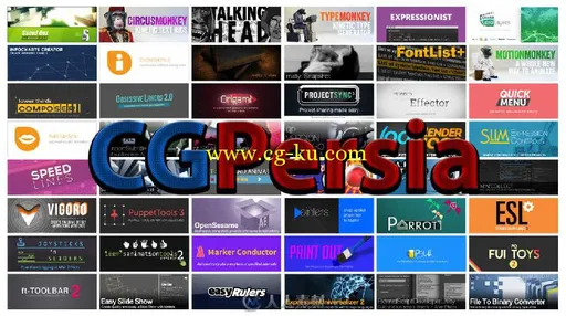 Aescripts出品AE脚本插件合辑V2016版 Aescripts Plugins Collection August 2016的图片1