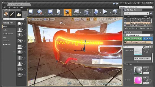 UE4虚幻游戏引擎汽车材质制作视频教程 PLURALSIGHT CREATING AUTOMOTIVE MATERIALS...的图片2