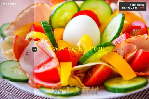 鲜嫩可口食物照片调色Lightroom预设Foodicious Lightroom Presets的图片5