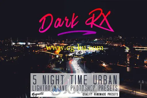 夜深霓虹照片调色Lightroom预设Dark RX Presets (LR & ACR)的图片2