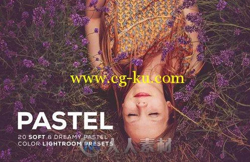 柔光人像照片调色Lightroom预设Pastel Lightroom Presets的图片2