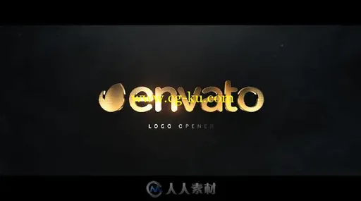 酷炫粒子合成显示帝国标志AE模板 Videohive Empire Logo Reveal 16605875的图片2