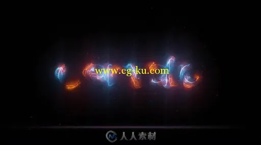 彩色粒子能源标志LOGO演绎AE模板 Videohive Energy Logo 17210247的图片2