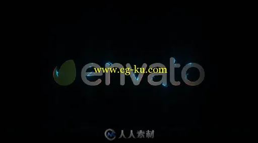 彩色粒子能源标志LOGO演绎AE模板 Videohive Energy Logo 17210247的图片3