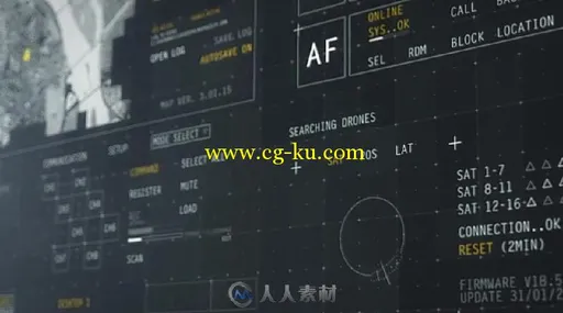 震撼HUD界面军事项目AE模板 Videohive HUD Military Interface Project 12586082的图片3