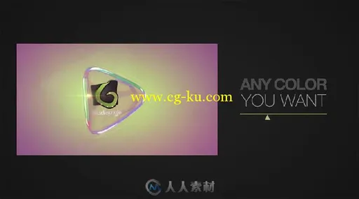 时尚玻璃标志显示包LOGO演绎AE模板 Videohive Glass Logo Reveal Pack 16912024的图片1