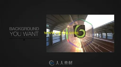 时尚玻璃标志显示包LOGO演绎AE模板 Videohive Glass Logo Reveal Pack 16912024的图片4