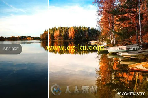 秋天的收货照片调色Lightroom预设CM - Autumn & Harvest Lightroom Presets的图片1