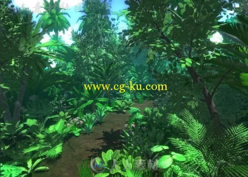 天然丛林植物Unity3D资源素材的图片1