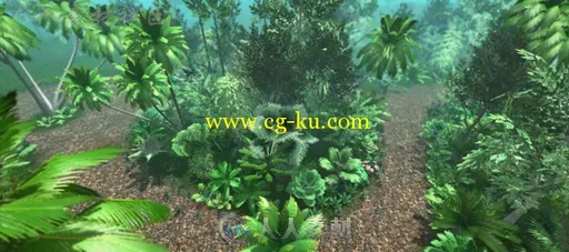 天然丛林植物Unity3D资源素材的图片3