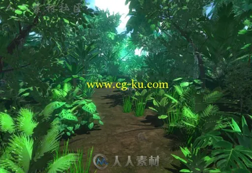 天然丛林植物Unity3D资源素材的图片4