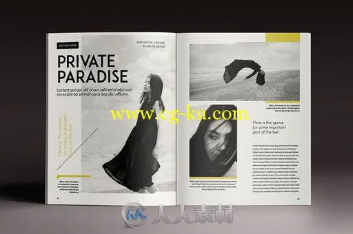 8款杂志宣传册indesign排版模板8 InDsgn Magazine Brochure Templates的图片12