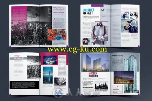 多用途杂志indesign排版模板Multipurpose Magazine Template 756801的图片3