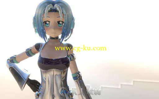 可爱Ani-Chan 3D模型的图片1