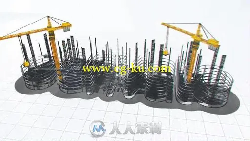 震撼建筑公司标志LOGO演绎AE模板 Videohive Construction Company Logo Buildup 1..的图片6