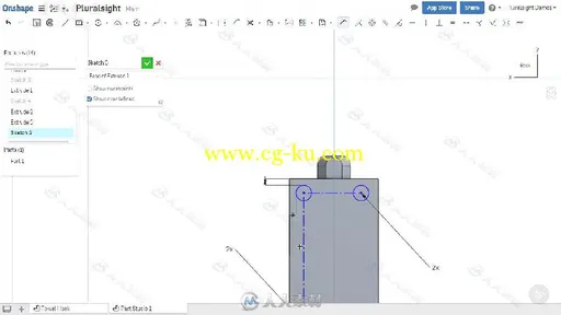 Onshape基本零件建模训练视频教程 PLURALSIGHT ONSHAPE ESSENTIALS BASIC PART MOD...的图片3