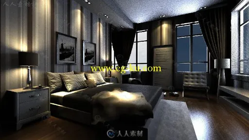 25组室内场景设计3D模型合辑 ARCHVIZ INTERIOR SCENES VOLUME 1的图片13