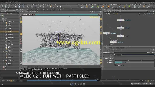 Houdini艺术特效大师级训练视频教程 CGSOCIETY ABSTRACT EFFECTS IN HOUDINI的图片1