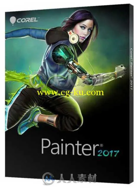 Painter数字美术绘画软件V2017版 COREL PAINTER 2017 WIN XFORCE的图片1