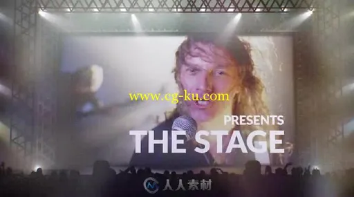 大气令人振奋的现场活动宣传视频AE模板 The Stage Live Event Promo的图片4