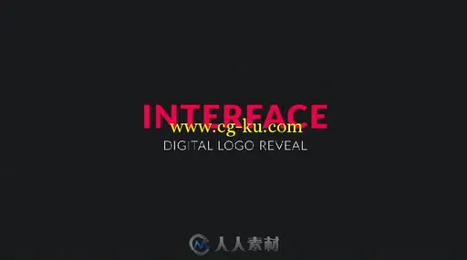 酷炫科幻标志LOGO演绎AE模板 Interface - Digital Logo Reveal的图片2