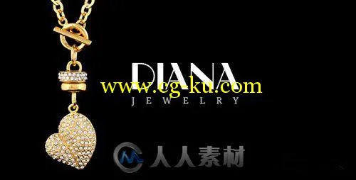 奢侈坠饰展示网页设计PSD模板 Diana v1.0 - Creative Jewelry PSD Template - 9499345的图片1