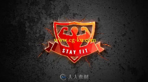 酷炫直观火焰燃烧金属显示标志AE模板 Videohive Metal Fire Logo 17324302的图片3