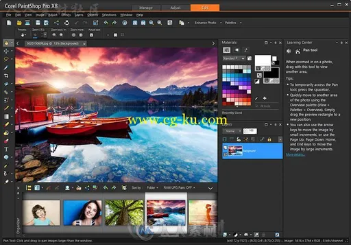 PaintShop专业相片编辑软件X9版 COREL PAINTSHOP PRO X9 WIN X64的图片2