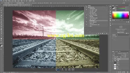 PS中高效自动化动作工具使用技巧视频教程 SKILLSHARE ADOBE PHOTOSHOP ACTIONS EXP...的图片3