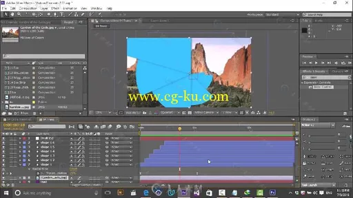 AE图形元素艺术动画实例训练视频教程 SKILLSHARE MASTER IN MOTION GRAPHIC ELEMEN...的图片3