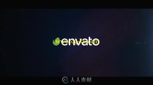 美丽色彩粒子闪烁标志LOGO演绎AE模板 Videohive Logo Reveal Flicker 16055586的图片2