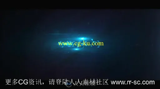 美丽色彩粒子闪烁标志LOGO演绎AE模板 Videohive Logo Reveal Flicker 16055586的图片3