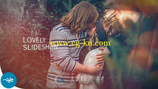 浪漫时尚优雅的幻灯片展示AE模板 Videohive Lovely Slideshow 17324529的图片1